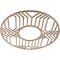 Ekena Millwork Empire Wood Fretwork Pierced Ceiling Medallion, Red Oak, 20"OD x 7 3/8"ID x 3/8"T CMWP20X20X0375EPRO - alternate 5